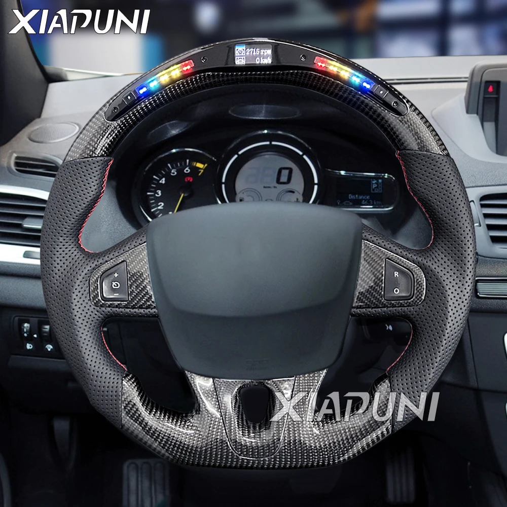 LedSteeringWheelForRenaultmegane3Model20062014CarbonFiber