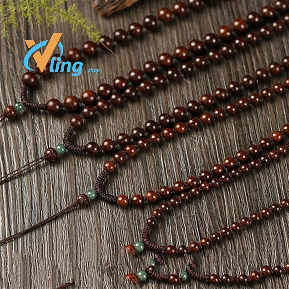 Authentic  Atural Sandalwood 108 Beads 2022 Best Selling Glamour Productsr Bracelet Personalized Trendy Jewelry Holiday Gifts