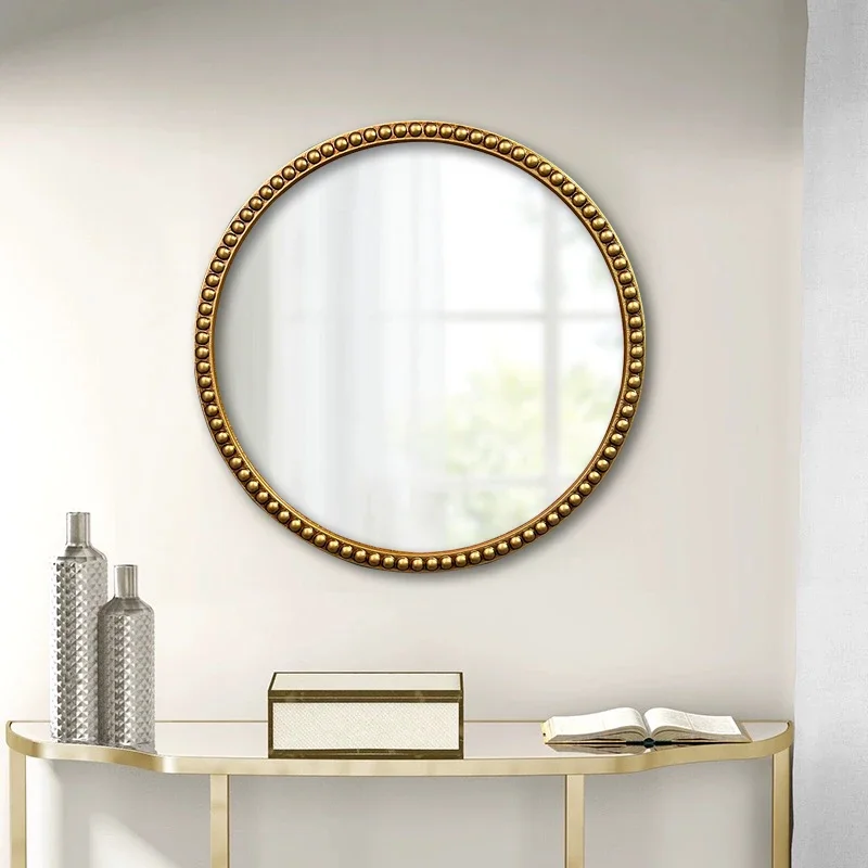 Stickers Accessories Makeup Mirror Vintage Vanity Aesthetic Woman Mirror Nordic Beauty Salon Salon Miroir Mural Home Decorations makeup mirror