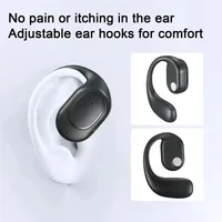 Single Ear Hook Wireless Headphones Bluetooth Sweatproof Sports Earbuds for Gym Running Lightweight Secure Fit Great Gift - Image 4