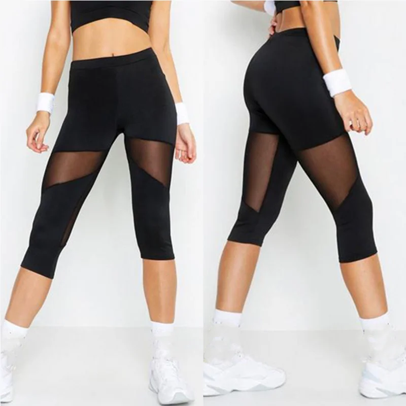 Leggings Da Allenamento Capri – Donna – 78% Nylon 8% Spandex 14% Poliestere – Colore Accento