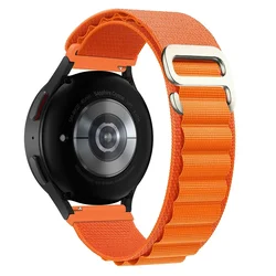 Versatile Nylon Loop Strap - 20mm/22mm - Breathable & Comfortable Watch Band for 20mm watch band (Orange)