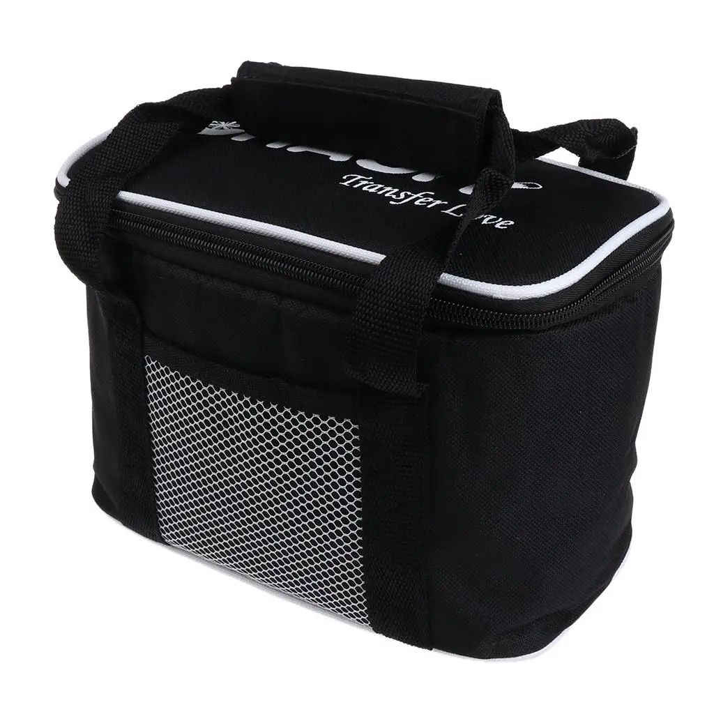 Portable Lunch Bag Insulated Cooler Ice Bag Food Party Picnic Container 16cm