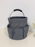 Portable Shower Caddy Dorm with 6-Pocket Large Capacity Bath Basket for Beach,Swimming,Gym 6