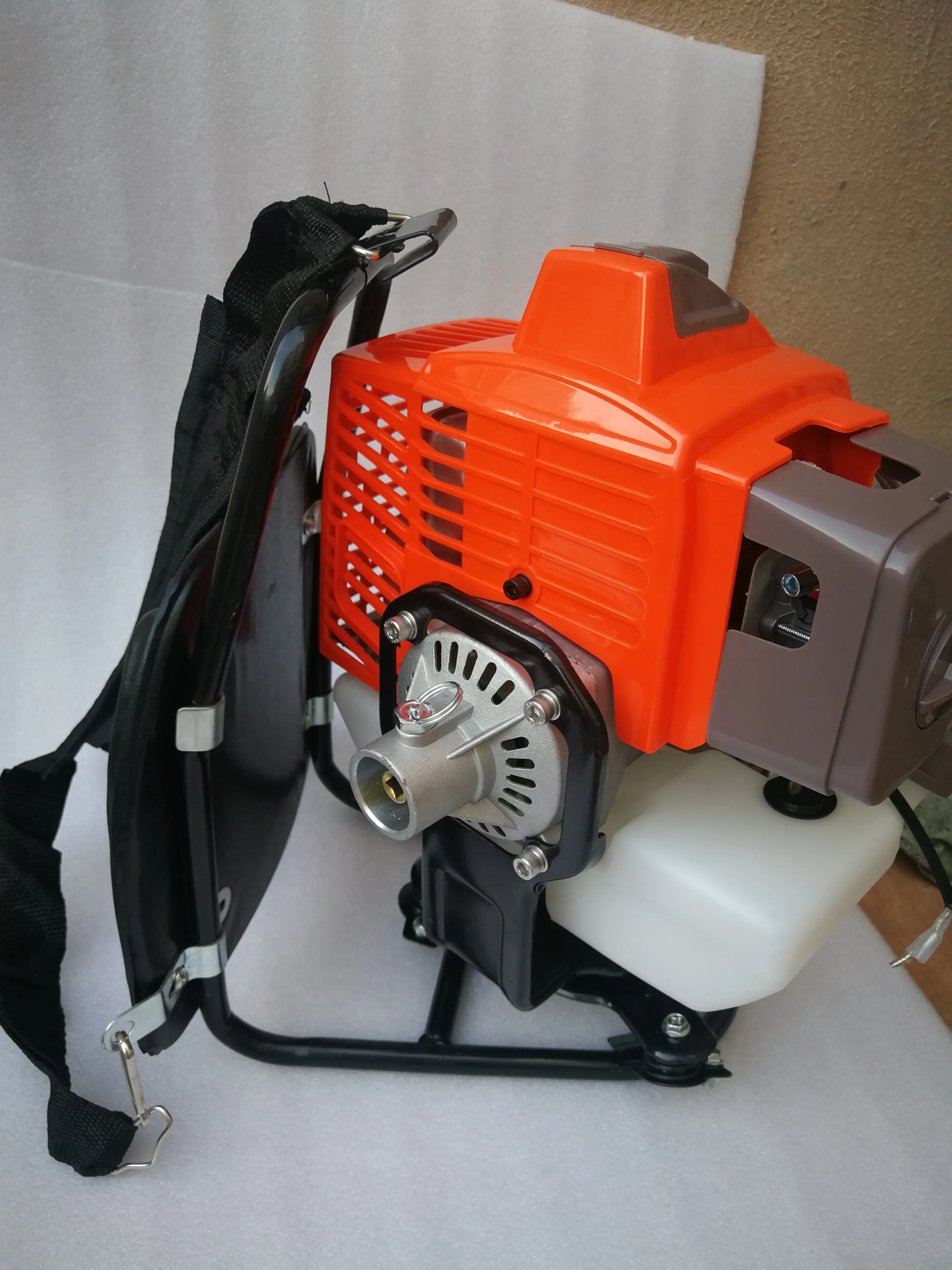 2T 63Cc 1E48F Backpack Knaksack Hanger Gas Engine Earth Drill Brush Cutter Grass Trimmer