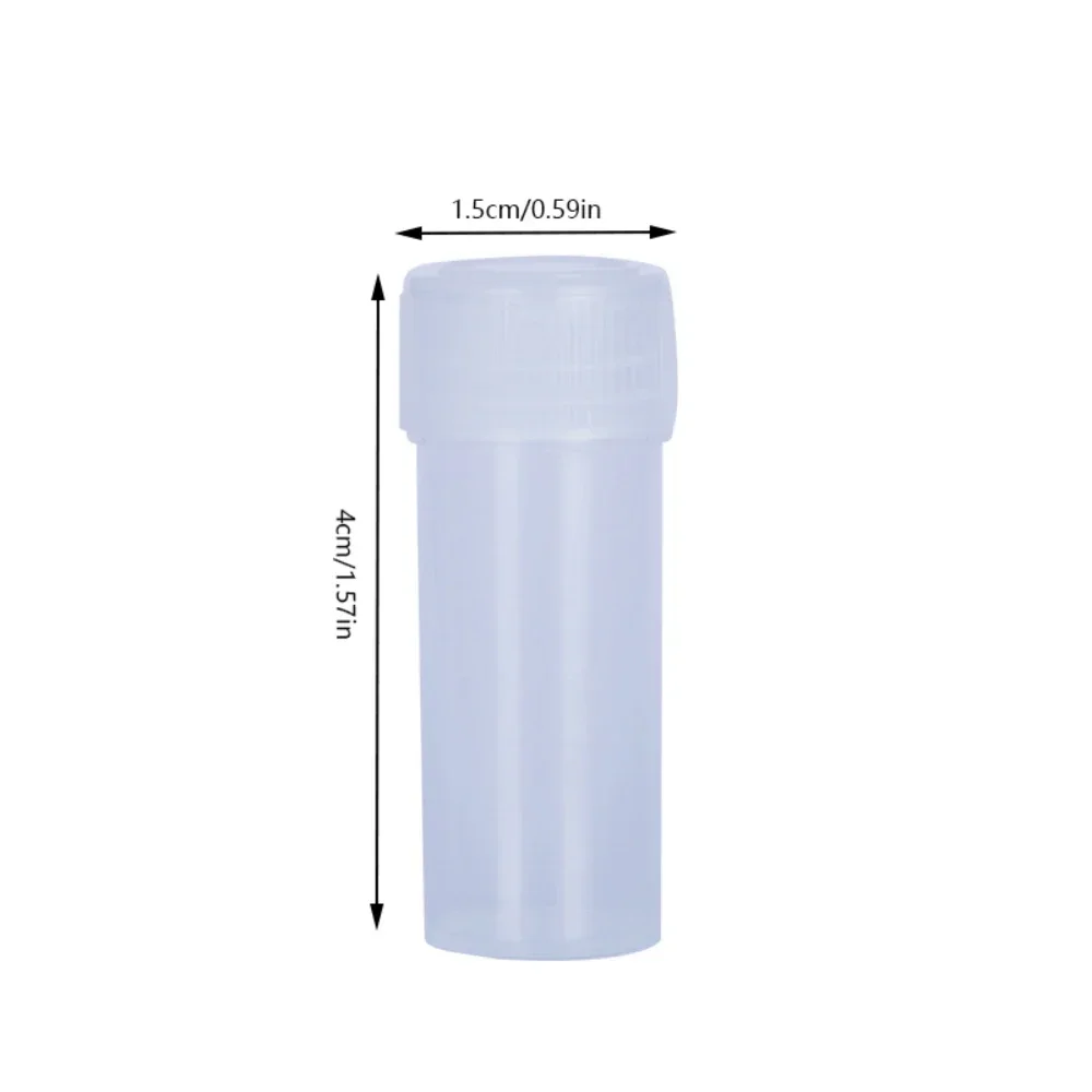 5PCS Mini Plastic Dispenser Travel-Friendly Refill Bottle for Liquids & Samples refillable bottles