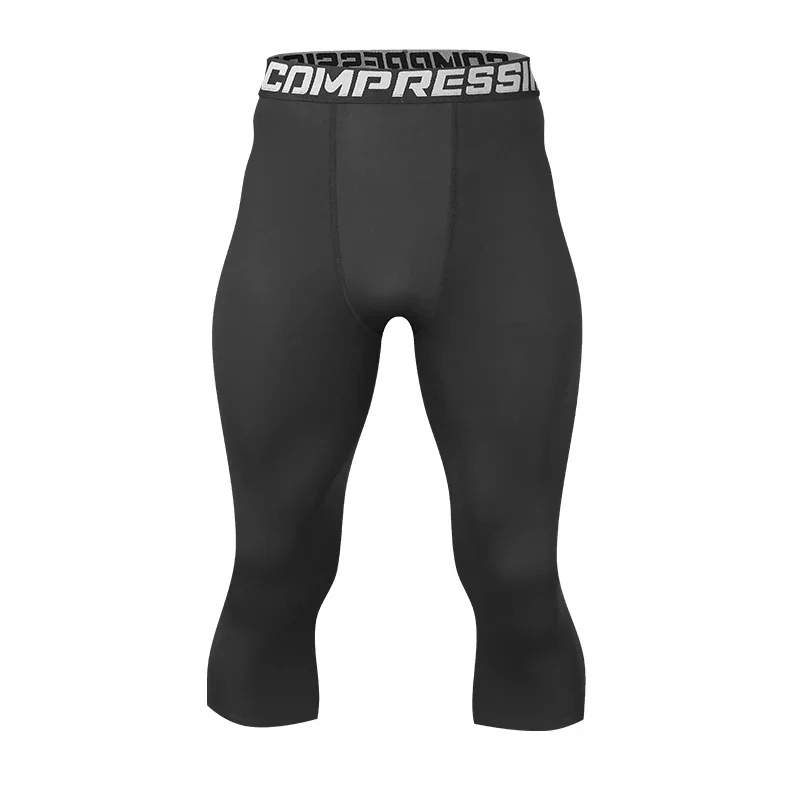 Men's sports leggings, quick-drying and breathable fabric lightweight and comfortable for running cycling and outdoor activities - 3