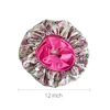 New Silk Sleeping Cap Night Hat Head Cover Bonnet Satin Cheveux Nuit For Curly Hair Care Women Beauty Maintenance Designer 3