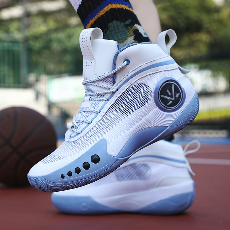 High quality fashion basketball shoes, men's actual combat sneakers, youth breathable sports shoes, men's sports shoes