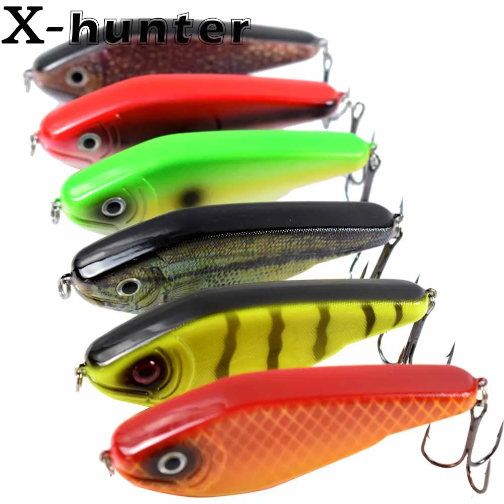 Jerk Bait Fishing Lures 90mm 26g for Musky Pike Suspending Swim Actions  With Nickel Treble Hooks 3D Eyes