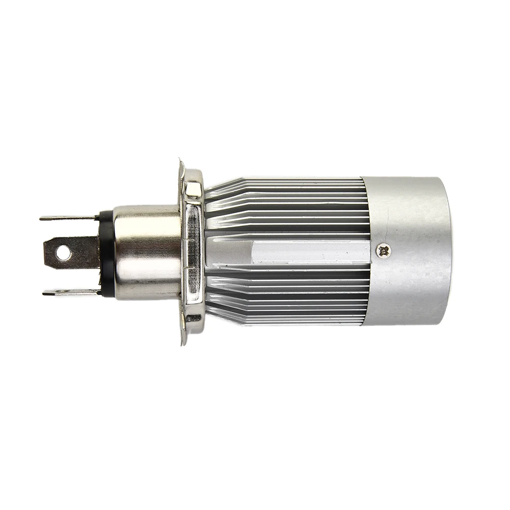 LED 헤드라이트 전구 H4(9003) / HB2 알루미늄 쉘 및 LED 광원, 선풍기 항공 알루미늄 라디에이터, 방수 슈퍼 브라이트