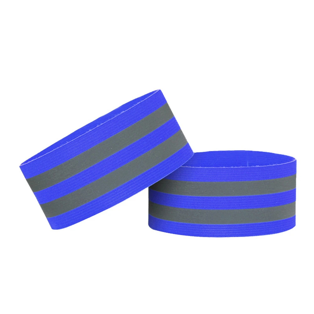 Fasce Rifrangenti Alta Visibilità Per Ciclismo E Corsa – Regolabili, Elastico, Adatte Per Notte E Pioggia, Rosa, 60x4 Cm