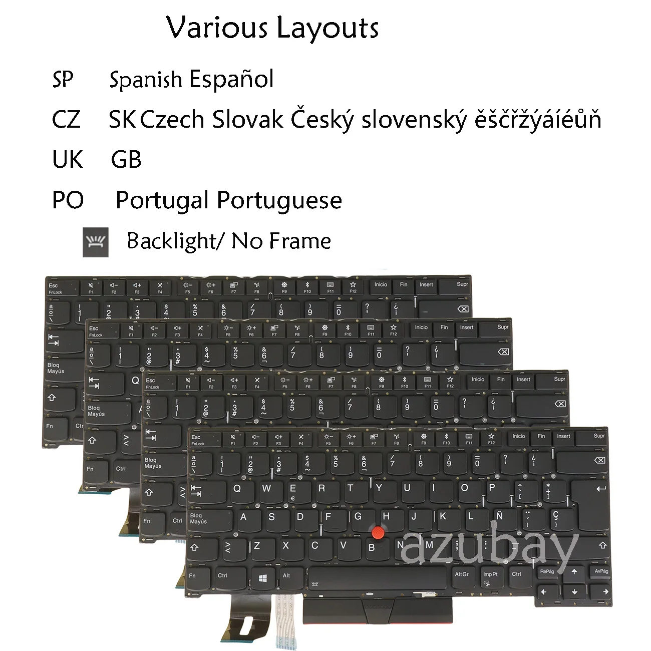 Clavier Italien QWERTY Pour Lenovo ThinkPad T490 – NEUF Sous Emballage