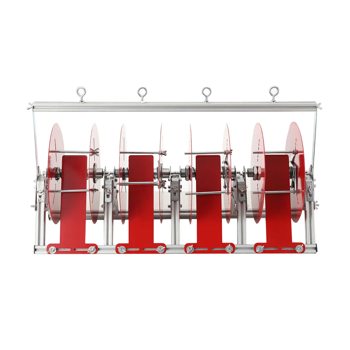 Kabelabwickelständer für Elektriker – BV-Kabelabwickelregal für 4 Rollen – Kabelabwickelrahmen – Kabelabwickelhilfe – Kabelzuführungs-Organizer – Detail 12