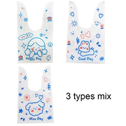 Cute Rabbit Ear Gift Bags - Fun and Festive Packaging for Cookies, Candy, and Snacks (Happy Day Mix)