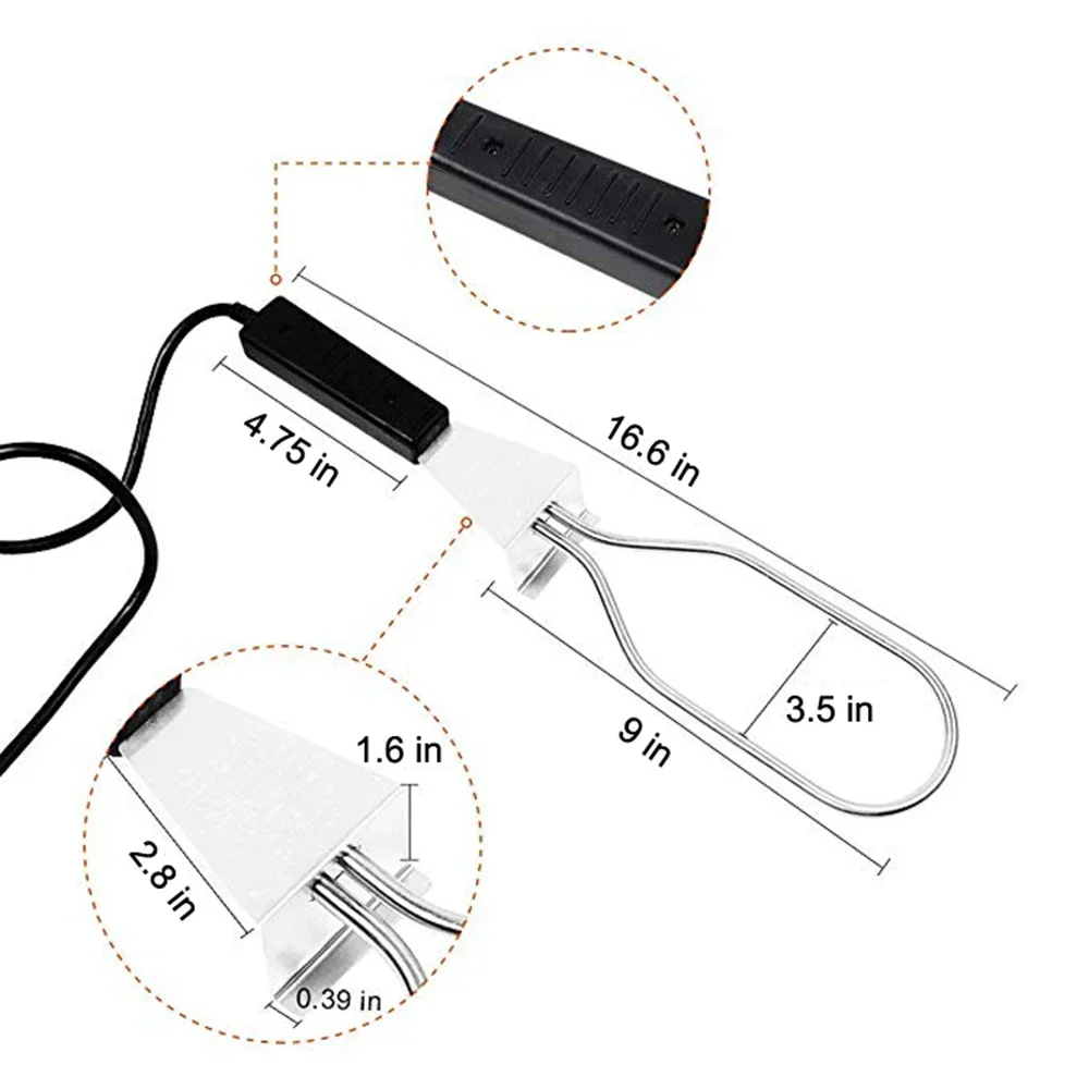 BBQ Starter Electric BBQ Tools AccessoriesEasily Ignite Charcoal Fire Lighter for Grill