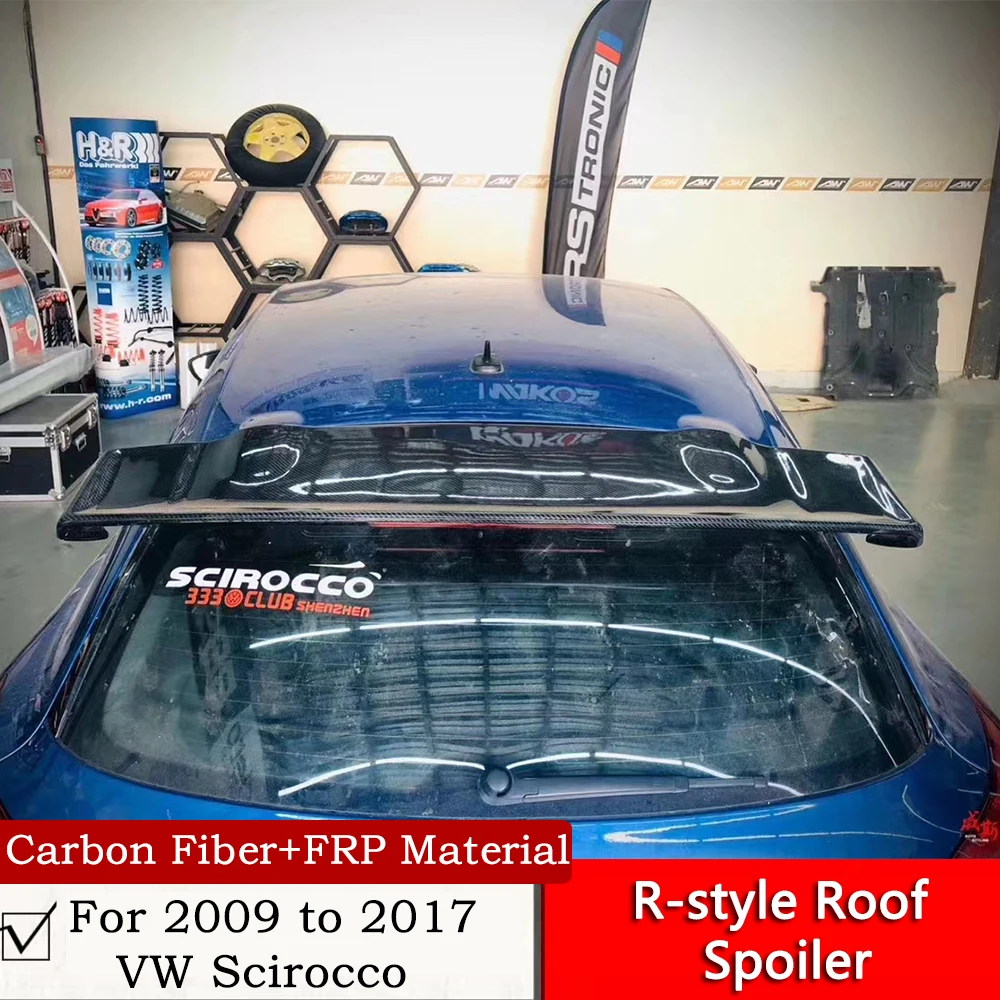 

Спойлер на крышу R-style для 2009-2017 VW Scirocco, модификация модификации Scirocco R CF, запасные части для установки крыльев заднего хода
