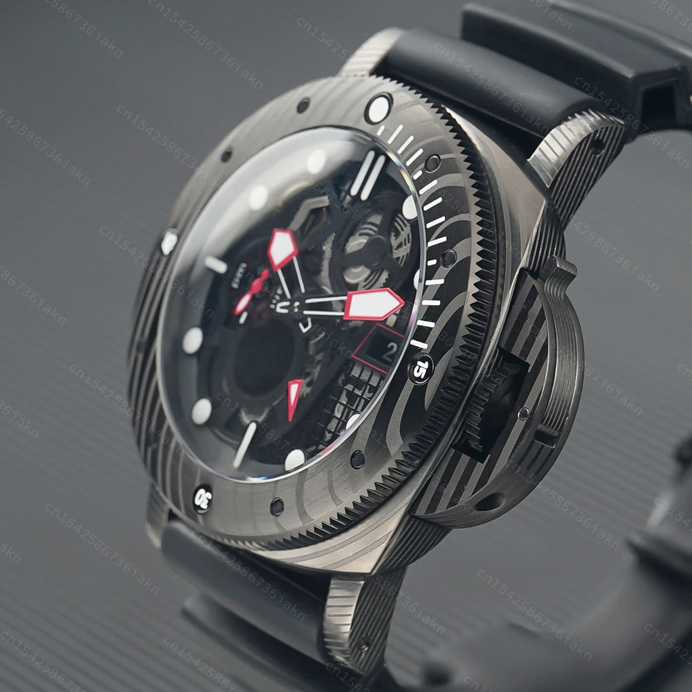 2022 Fashion New Products Sports and Leisure Men's Watch Stainless Steel Sapphire Crystal Self-winding Waterproof Sports Watch