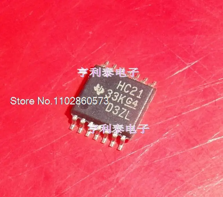 

5PCS/LOT HC21 SN74HC21 IC TSSOP14 Original, in stock. Power IC