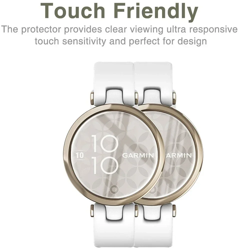 Soft Hydrogel Protective Film for Women's Fitness Smartwatch - Full Coverage Screen Protector