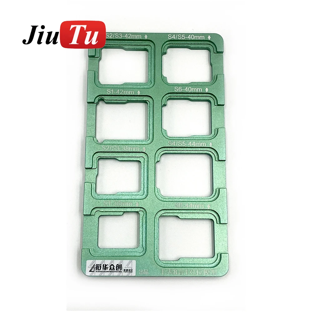 8 In 1 iWatch Alignment/Laminating Mold For iWatch S1 S2 S3 S4 S5 S6 Series Touch Screen LCD Glass Repair Jiutu new for gp2500 tc11 gp2501 sc11 gp2501 tc11 touch screen panel glass film mask