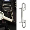 1PC 316 Stainless Steel Swivel Eye Bolt Spring Snap Hook Double Head Hook Marine Diving D Ring Snap Hooks With Swivel 3