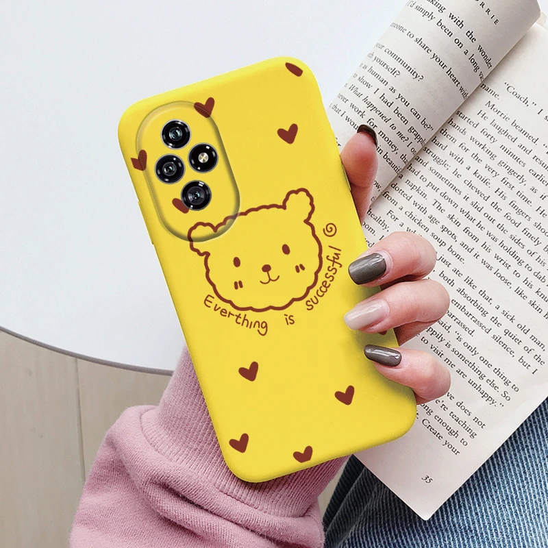 Beautiful Floral Heart and Leopard Print Soft Silicone Matte Protective Case