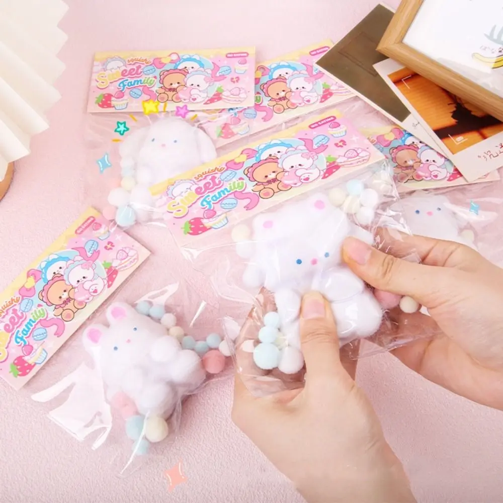 

Creative Cat Dog Vent Squeezing Toys Bear TPR Cute Animal Squeezing Toy Soft Interesting 3D Sensory Toy Office Workers