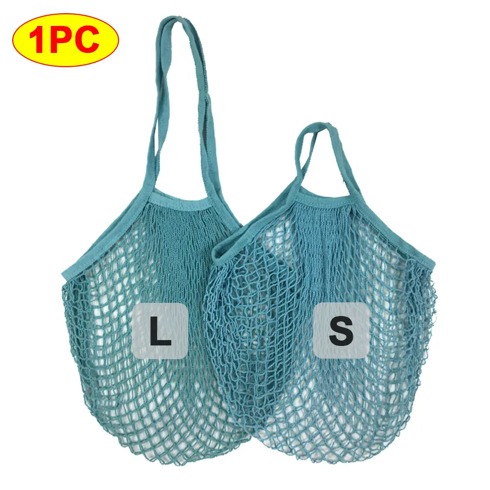 Portable Reusable Cotton Mesh Shopping Bag