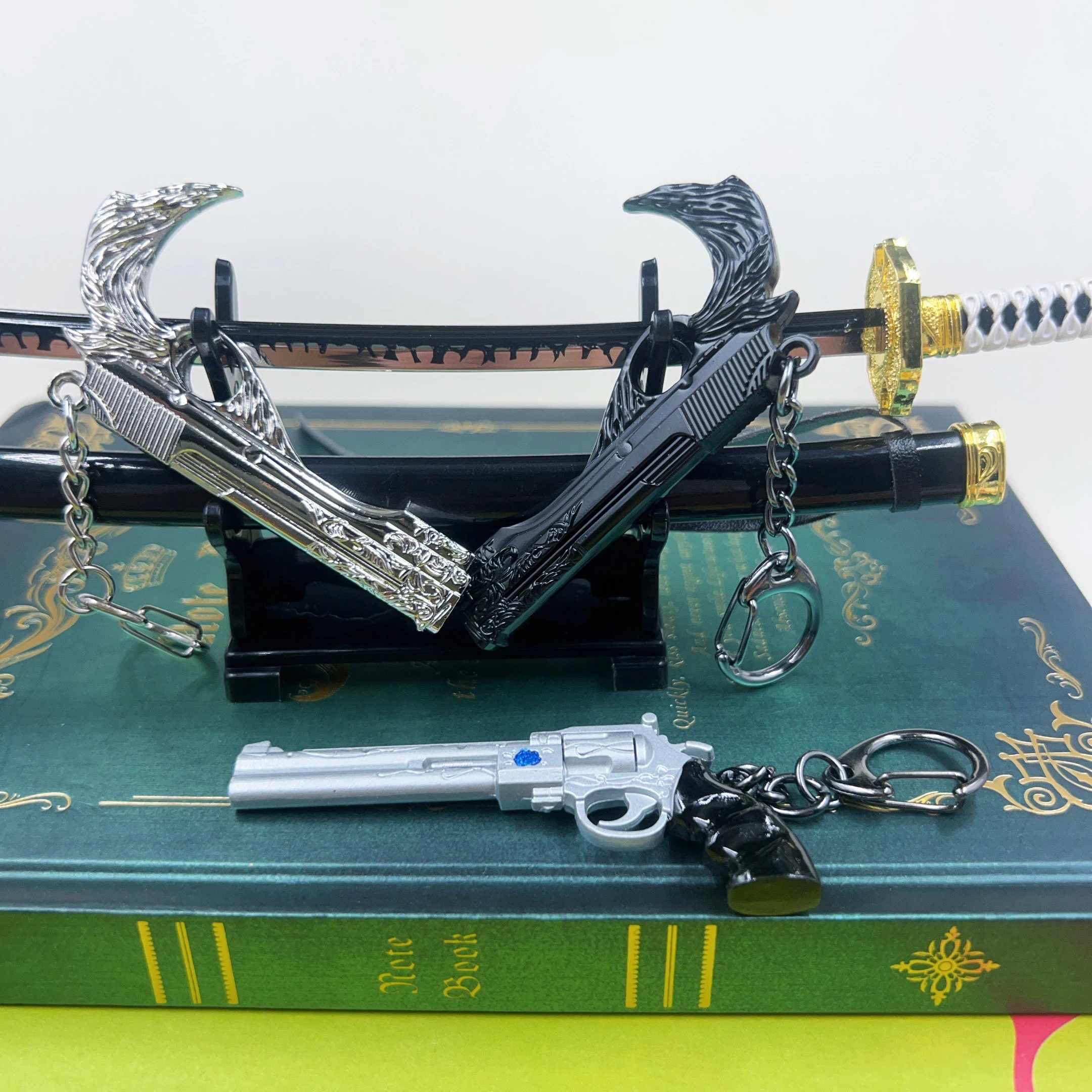 26cm Vergil Yamato Sword Keychain Judgement Cut Iaido DMC Game