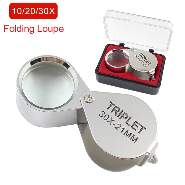 Acheter PDTO Mayitr 8x15x23x Loupe Loupe en verre bijoutier