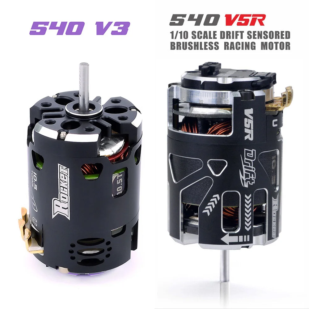 Moteur Brushless HIMOTO Pro Modified 540 4.5T Pour 1/10 - Capteur Inclus - Neuf