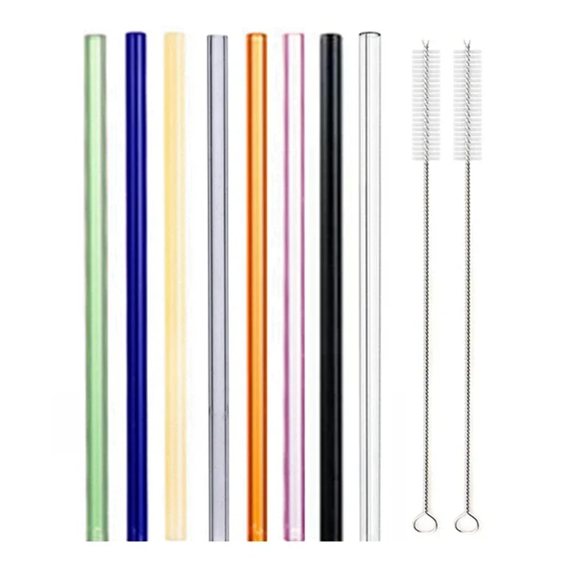 8pcs Straight Mixed