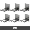 2/4/6Pcs Adjustable Shampoo Bottle Rack Hook Universal Shower Gel Holder Wall Mounted Hand Liquid Soap Hanger Bathroom Shelves 6
