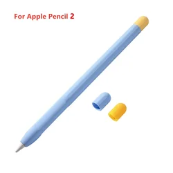Protective Silicone Cover Case for Apple Pencil - Anti - Lost & Scratch Resistant (Pencil 2nd - Sky Blue)