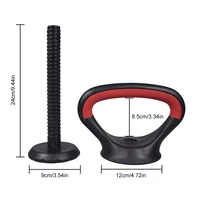 Kettlebell Handle Convert Dumbbells Into Kettlebell Dumbbell Kettlebell Converter Adjustable Dumbbell Grip Kettlebell Attachment - Image 5