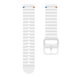 Breathable Sport Silicone 22mm Band for Mi Global Version (White)