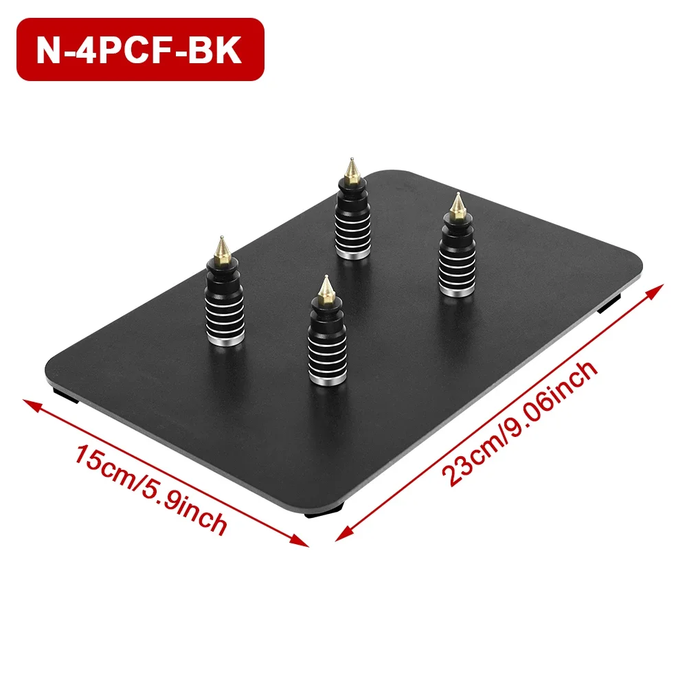 NEWACALOX PCB Fixture Clips Soldering Holder Third Hand Tool Magnetic Flexible Helping Hands with 3X LED Illuminated Magnifier 4