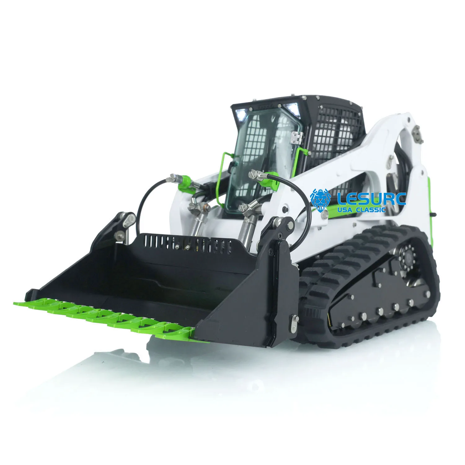 US Stock LESU 1/14 Aoue Lt5 RC Hydraulic Loader Skid-Steer RTR Radio Tracked Car Outdoor Toys Model Gifts THZH1353 2