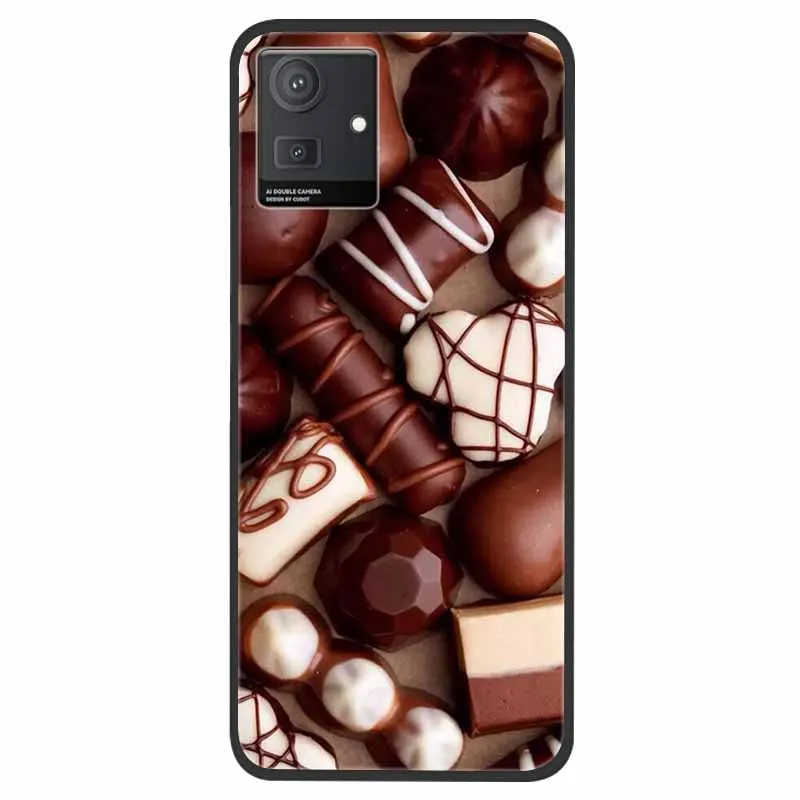 Cubot Note 50 Animal Design TPU Silicone Phone Case - Shockproof Wolf Pattern Protector