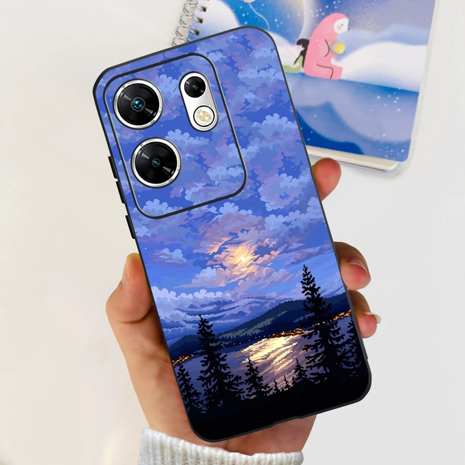 Cute Painted Soft TPU Phone Case - Popular Design Protective Bumper Cover