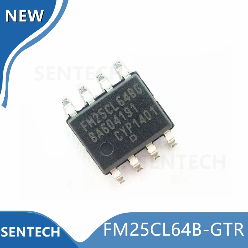 

10PCS new original FM25CL64B-GTR SOIC-8 64Kb Serial 3V F-RAM Memory