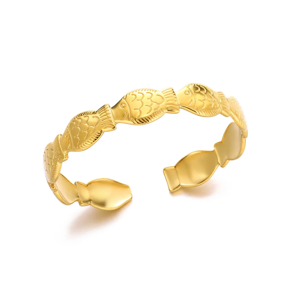 Goldfish Stainless Steel Bangle For Women