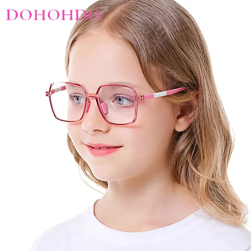 Anti Blue Light Glasses For Kids Boys Girls Computer Ultralight TR90 Eye Protection Eyeglasses Child Blue Rays Blocking Eyewear
