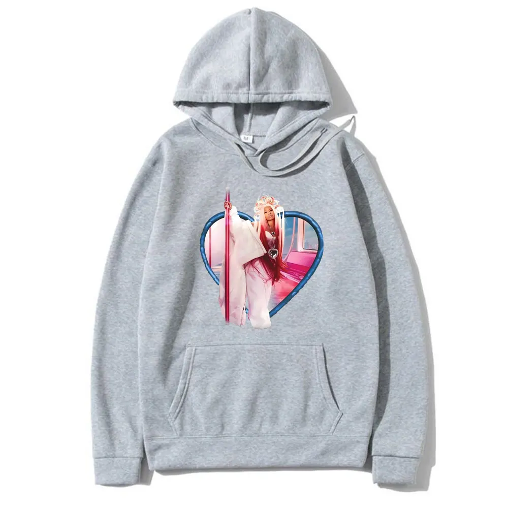 Hot Sale Rap Queen Nicki Minaj Hoodie Men Women's Fashion Oversized Pullover Hoodies Male Vintage Hip Hop Vintage Sweatshirt