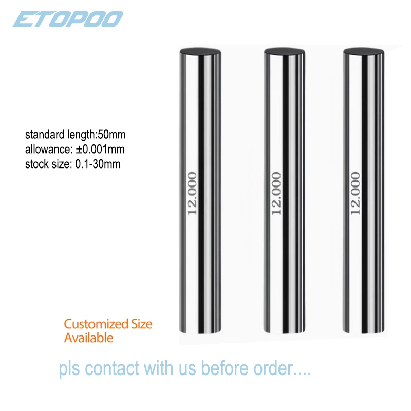 1Pc,Pin Gauge,Plug/Hole/Gage,Range 0.5~20.00mm,Step 0.01mm,tools for Carpentry,Inspection,mechanical and Measurement