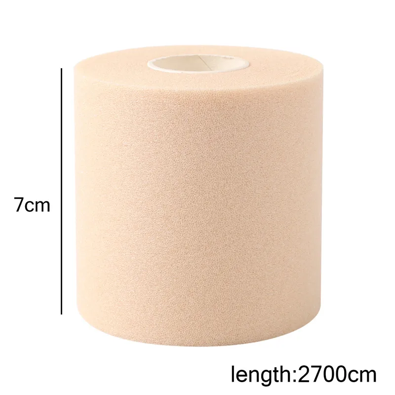 Schaum Verband Ellenbogen Knie Pads Film Schaum Underwrap Sport Pre-Wrap Für Sportliche Band Schwamm Haut Film Selbst-klebe Elastische – Detail 13