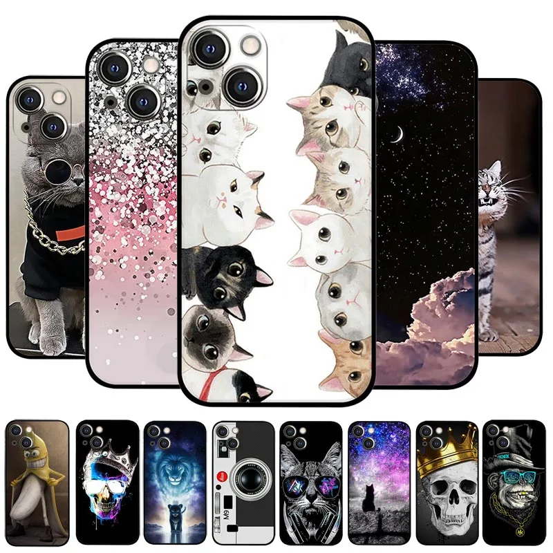 Soft TPU Case For iPhone 13 Case Silicone Back Cover For iPhone 13 MINI Phone Cases For iPhone 13 Pro Max Bumper Covers clear case iphone 13