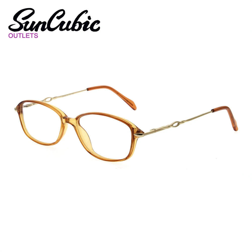 

ZS246 New Women Orange Color TR90 Eyeglasses Fashion Style Comfortable Clean Lens Classic Design Eyewear