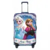 Frozen Anna Elsa Cartoon Suitcase Cover Holiday Travel Useful Luggage Case Protector 2